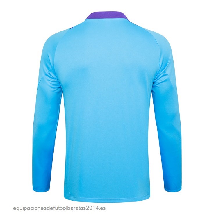 Nuevo Sudadera Entrenamiento Argentina 2024 Azul Purpura Baratas